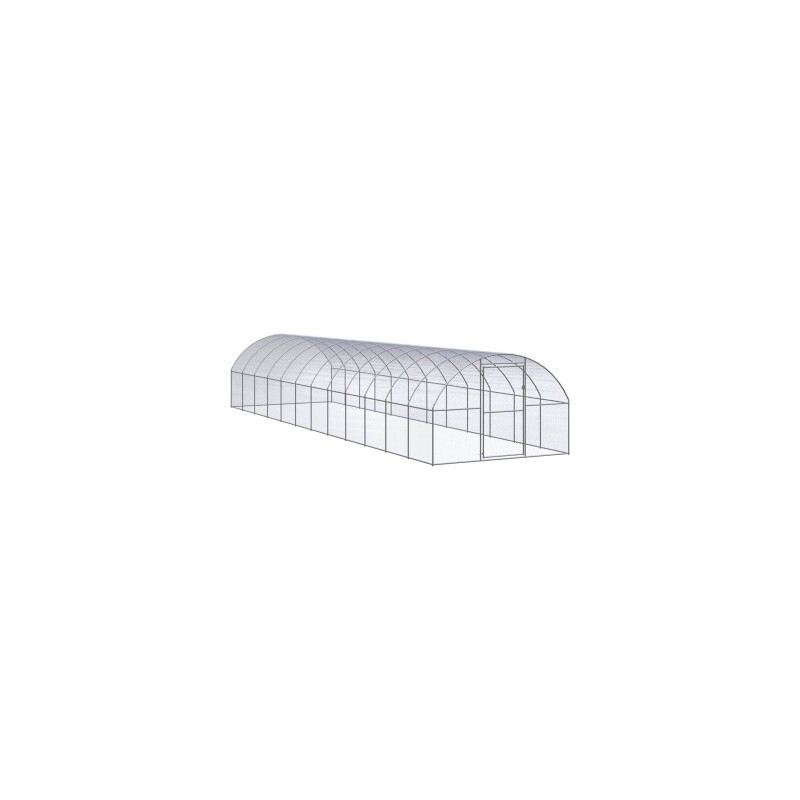 VidaXL Hühnerstall ohne Dach 3 m, 12 m, 2 m