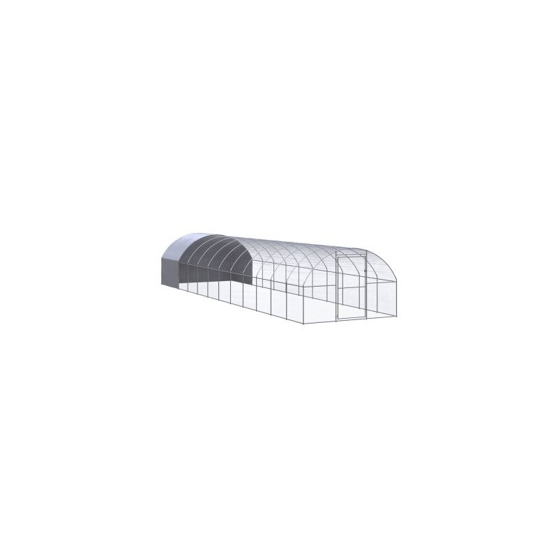 VidaXL Hühnerstall / Geflügelstall mit Dach 3 m, 12 m, 2 m