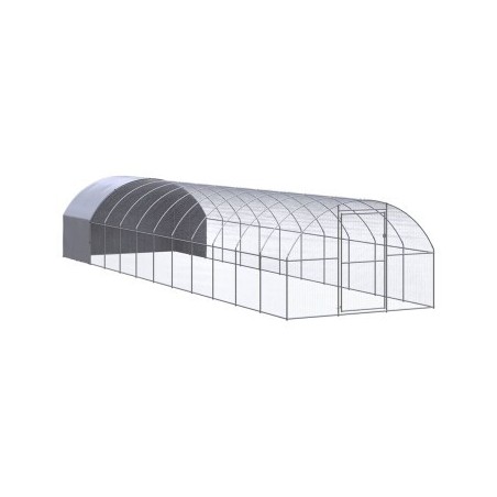 VidaXL Hühnerstall / Geflügelstall mit Dach 3 m, 12 m, 2 m