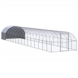 VidaXL Hühnerstall / Geflügelstall mit Dach 3 m, 16 m, 2 m