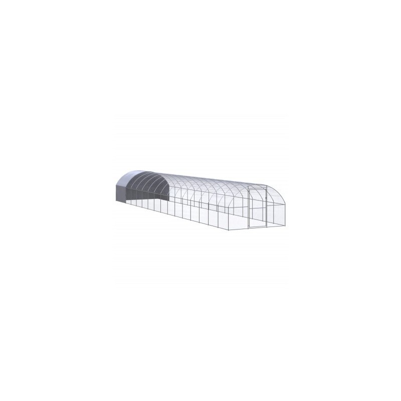 VidaXL Hühnerstall / Geflügelstall mit Dach 3 m, 16 m, 2 m