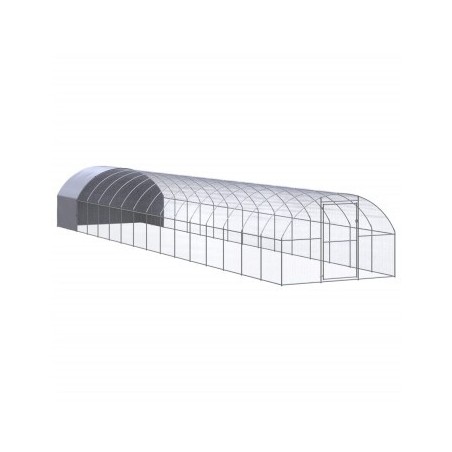 VidaXL Hühnerstall / Geflügelstall mit Dach 3 m, 16 m, 2 m