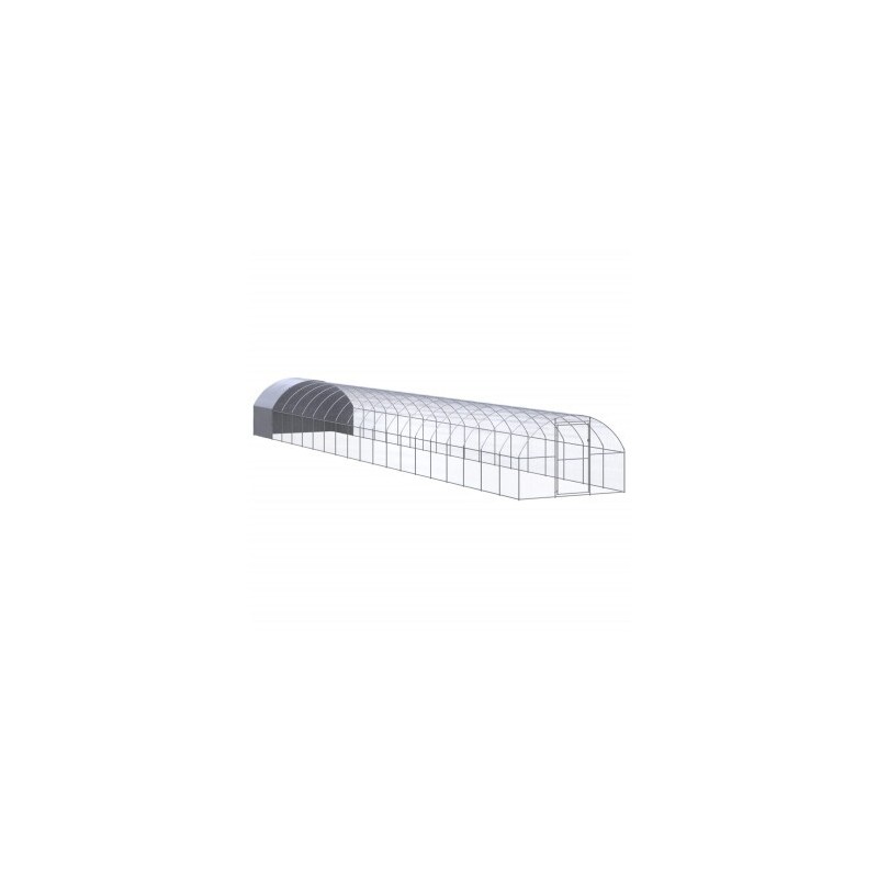 VidaXL Hühnerstall / Geflügelstall mit Dach 3 m, 20 m, 2 m