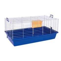 Skyline Kleintierkäfig Maxi XL - dunkelblau: L 100 x B 54 x H 44 cm
