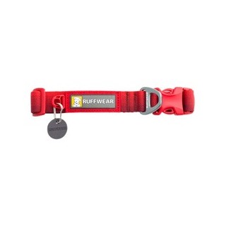 Ruffwear Hundehalsband Front Range™ Collar red canyon, Gr. 28cm-36cm, Breite: ca. 2 cm, Länge: ca. 28 - 36 cm