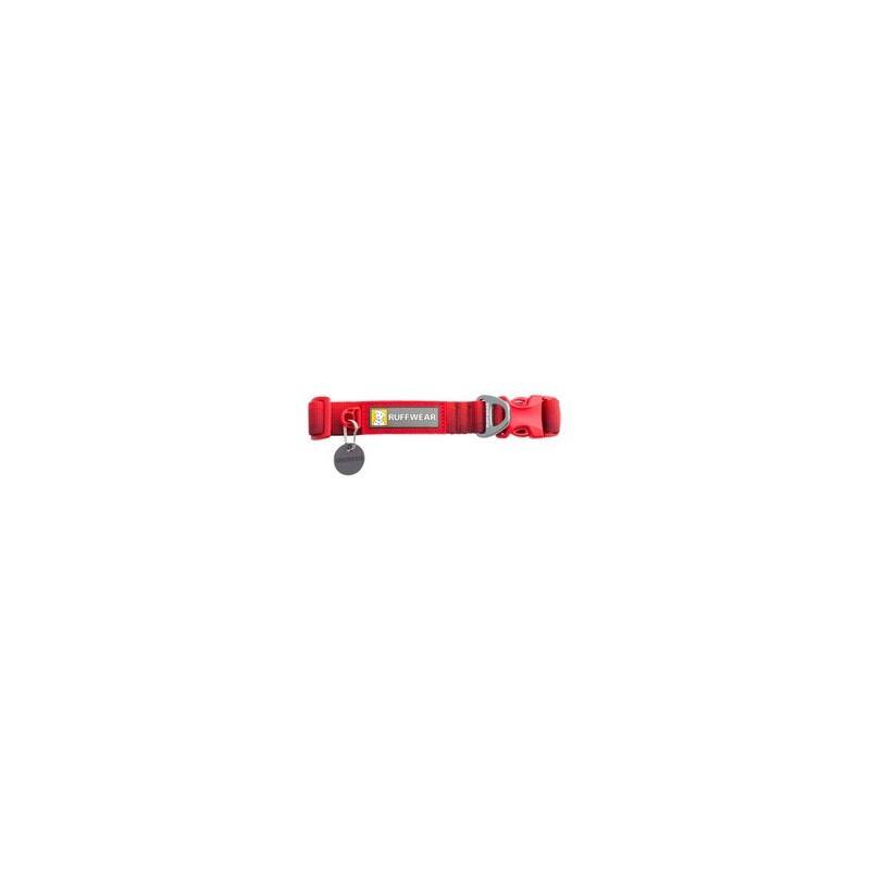Ruffwear Hundehalsband Front Range™ Collar red canyon, Gr. 28cm-36cm, Breite: ca. 2 cm, Länge: ca. 28 - 36 cm