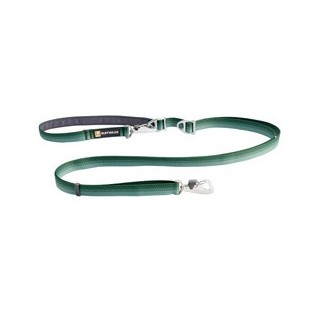 Ruffwear Führleine Switchbak™ Leash river rock green, Breite: ca. 2 cm, Länge: ca. 79 - 210 cm