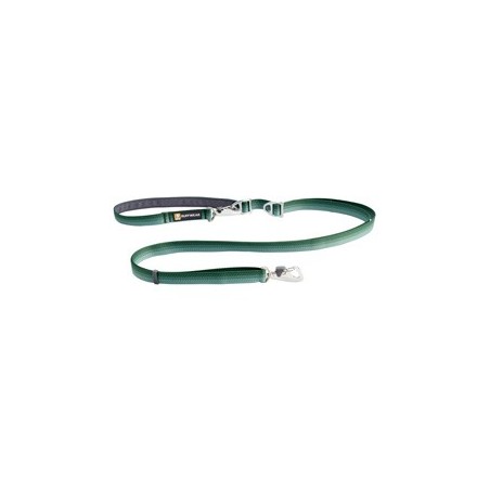 Ruffwear Führleine Switchbak™ Leash river rock green, Breite: ca. 2 cm, Länge: ca. 79 - 210 cm