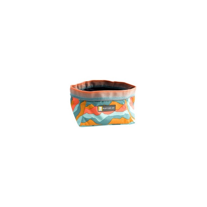 Ruffwear Reisenapf Quencher™ Bowl spring mountains, Durchmesser:  ca. 14 cm