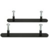 KLICKfix Montageset GTA E schwarz, Länge: ca. 14,5 cm