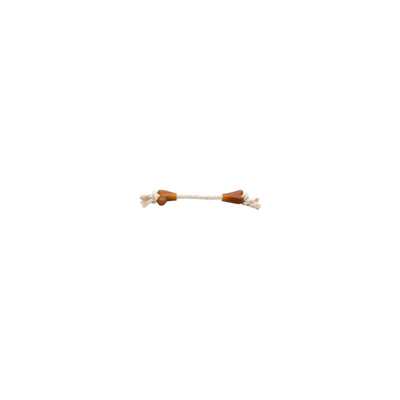WOLTERS Hundespielzeug Pure Nature Tau-Spielzeug Knochen braun, Maße: ca. 40 x 6 x 3,5 cm