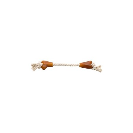 WOLTERS Hundespielzeug Pure Nature Tau-Spielzeug Knochen braun, Maße: ca. 40 x 6 x 3,5 cm