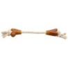 WOLTERS Hundespielzeug Pure Nature Tau-Spielzeug Knochen braun, Maße: ca. 40 x 6 x 3,5 cm