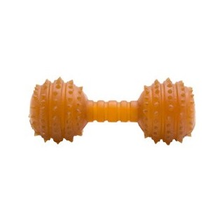 WOLTERS Hundespielzeug Pure Nature Dental Hantel braun, Gr. S, Maße: ca. 11 x 4 x 4 cm