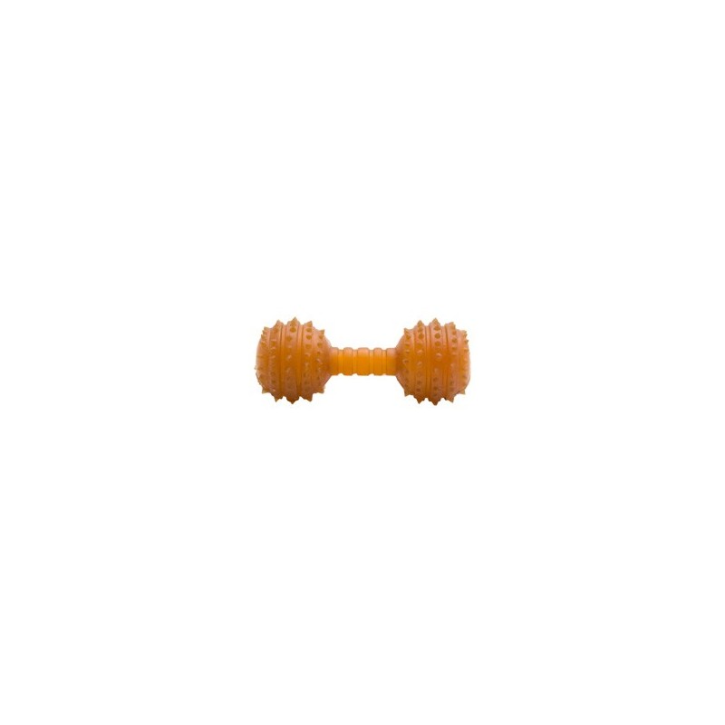 WOLTERS Hundespielzeug Pure Nature Dental Hantel braun, Gr. S, Maße: ca. 11 x 4 x 4 cm