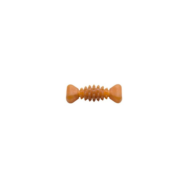 WOLTERS Hundespielzeug Pure Nature Dental Herz-Knochen braun, Gr. S, Maße: ca. 12 x 4 x 3,5 cm