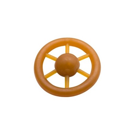 WOLTERS Hundespielzeug Pure Nature Spielrad braun, Gr. S, Durchmesser:  ca. 8,5 cm