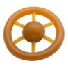 WOLTERS Hundespielzeug Pure Nature Spielrad braun, Gr. S, Durchmesser:  ca. 8,5 cm