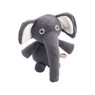 WOLTERS Hunde-Plüschspielzeug Animal Family Eddie Elefant blau, Gr. Junior, Maße: ca. 20 cm