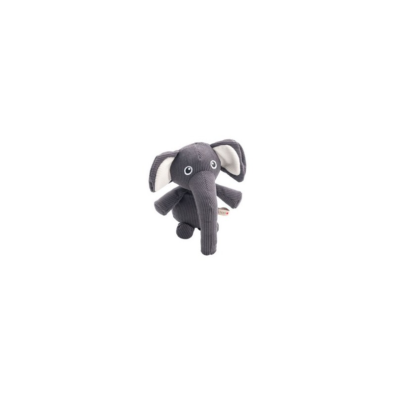 WOLTERS Hunde-Plüschspielzeug Animal Family Eddie Elefant blau, Gr. Junior, Maße: ca. 20 cm