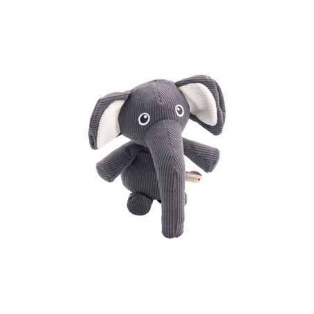WOLTERS Hunde-Plüschspielzeug Animal Family Eddie Elefant blau, Gr. Junior, Maße: ca. 20 cm