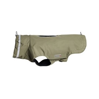 WOLTERS Hundemantel Modern Classic olive, Gr. 24 cm, Rückenlänge: ca. 24 cm, Brustumfang: ca. 28 - 35 cm