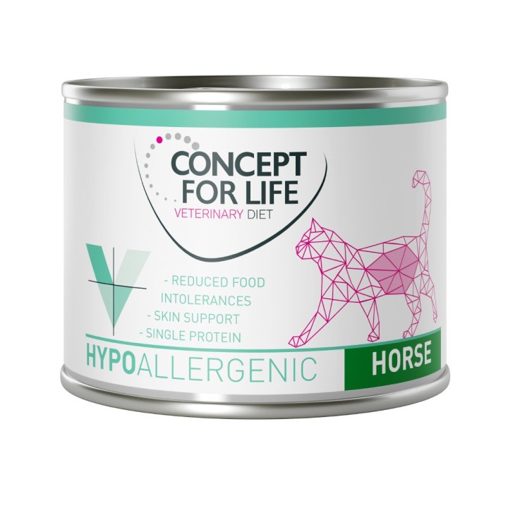 Concept for Life Veterinary Diet Hypoallergenic Pferd - 6 x 200 g