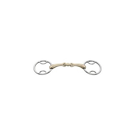 Sprenger Multi-Ring-Gebiss Dynamic RS doppelt gebrochen 14,5 cm