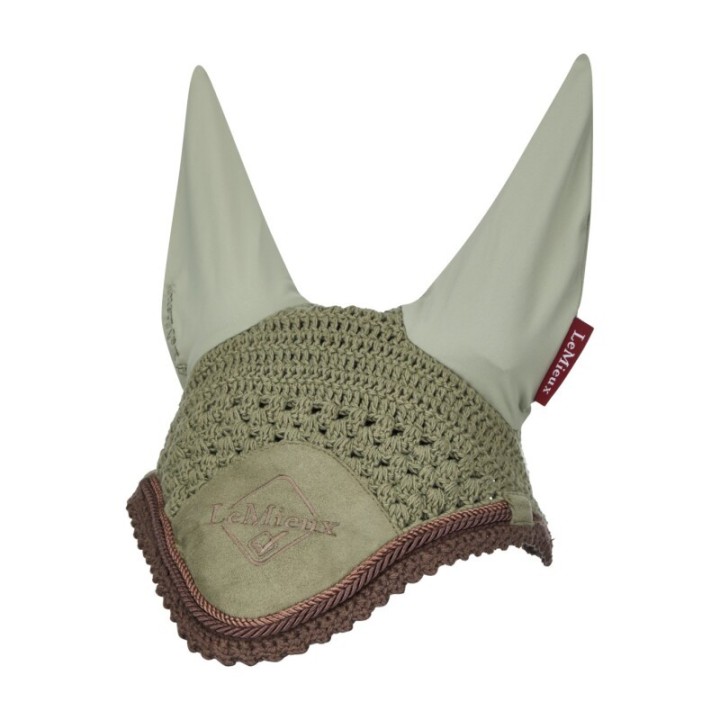 LeMieux Fliegenhaube Classic geräuschdämpfend grün M