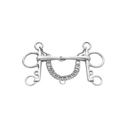 Sprenger Pelham-Gebiss einfach gebrochen 12,5 cm