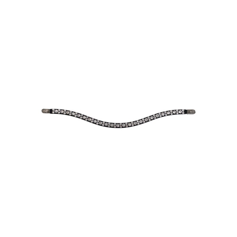 Magictack Bling für Stirnband lang geschwungen. mixed weiß