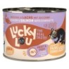 Lucky Lou Adult 6 x 200 g - Geflügel & Lachs