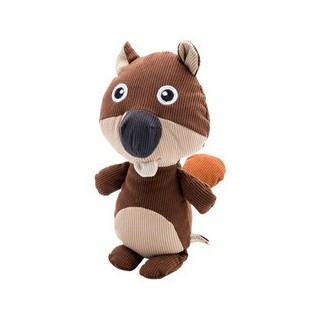 WOLTERS Hunde-Plüschspielzeug Animal Family Benny Biber braun-beige, Gr. Junior, Länge: ca. 22 cm
