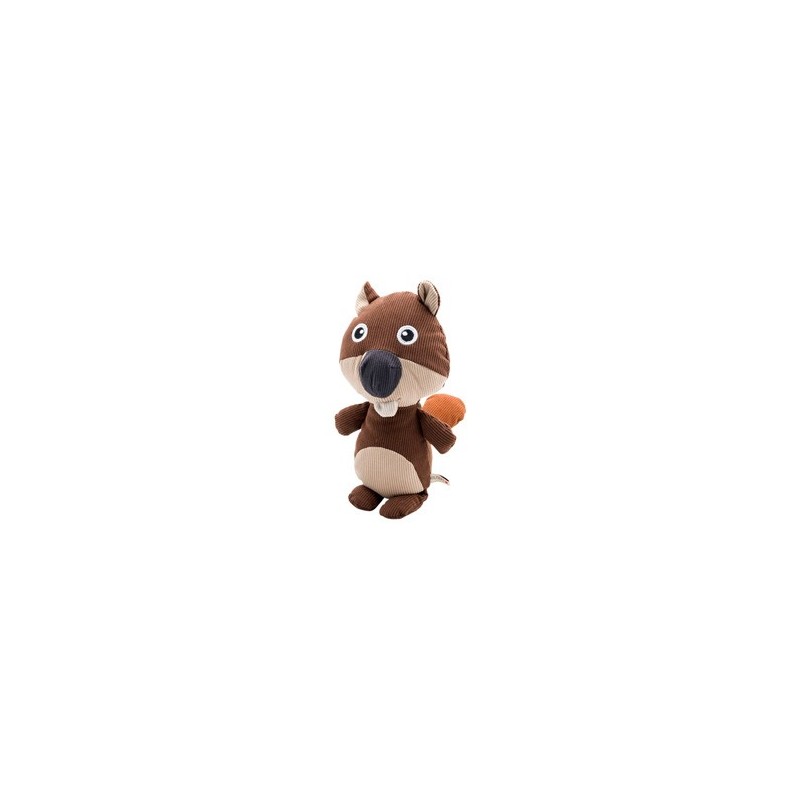 WOLTERS Hunde-Plüschspielzeug Animal Family Benny Biber braun-beige, Gr. Junior, Länge: ca. 22 cm