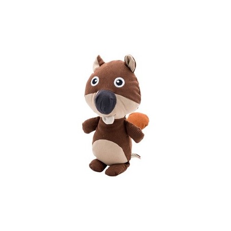 WOLTERS Hunde-Plüschspielzeug Animal Family Benny Biber braun-beige, Gr. Junior, Länge: ca. 22 cm