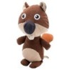 WOLTERS Hunde-Plüschspielzeug Animal Family Benny Biber braun-beige, Gr. Junior, Länge: ca. 22 cm