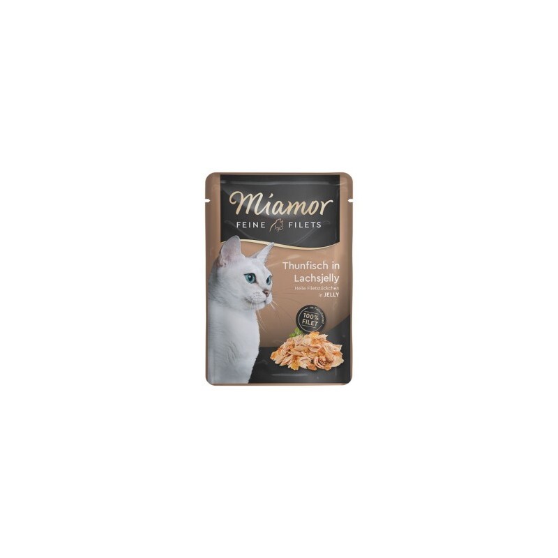 Miamor Feine Filets in Jelly Thunfisch in Lachsjelly 96x100 g