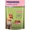 PREMIERE cats love nature Deluxe Ragout Kitten mit Pute, Lachs und Reis 48x100 g