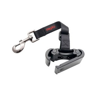 dogsto Hunde-Sicherheitsgurt schwarz, Breite: ca. 20 mm, Länge: ca. 20 - 25 cm