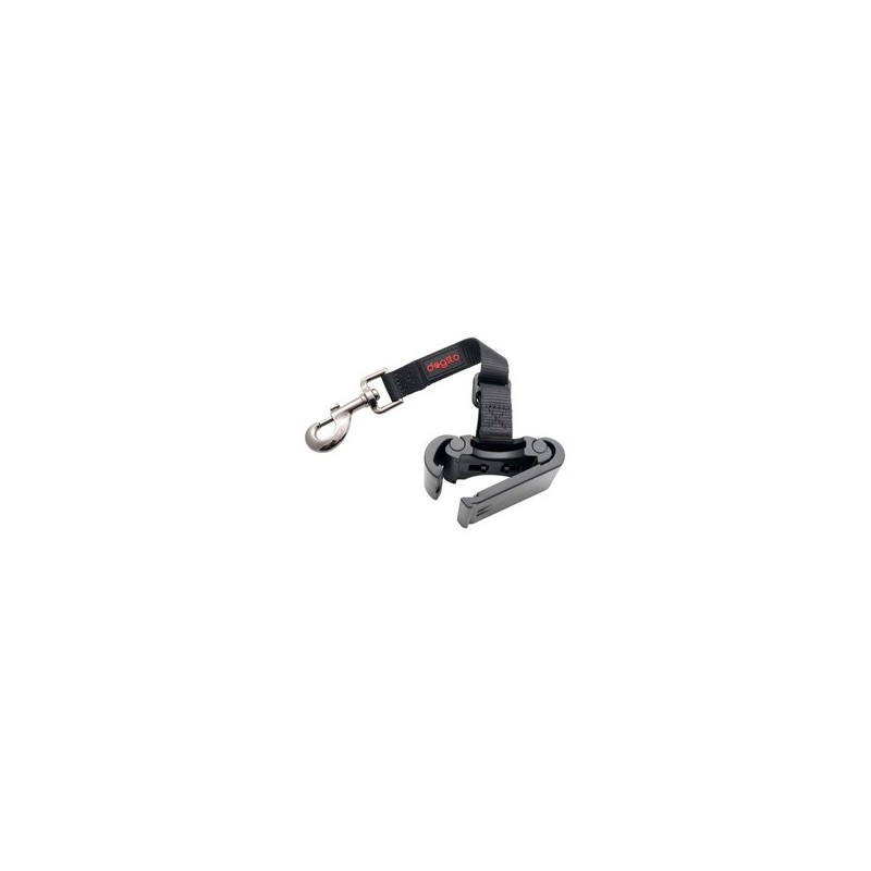 dogsto Hunde-Sicherheitsgurt schwarz, Breite: ca. 20 mm, Länge: ca. 20 - 25 cm