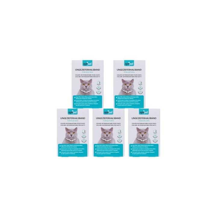 OptiPet Katzenhalsband gegen Ungeziefer