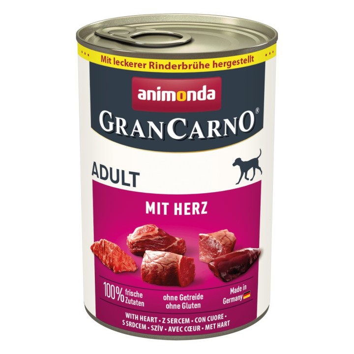 animonda GranCarno Original Adult 6 x 400 g - Herz