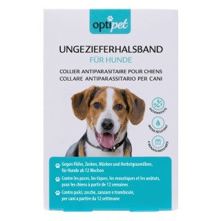 OptiPet Hundehalsband gegen Ungeziefer
