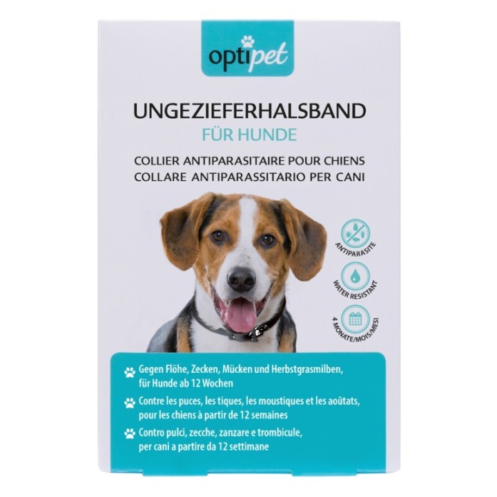 OptiPet Hundehalsband gegen Ungeziefer