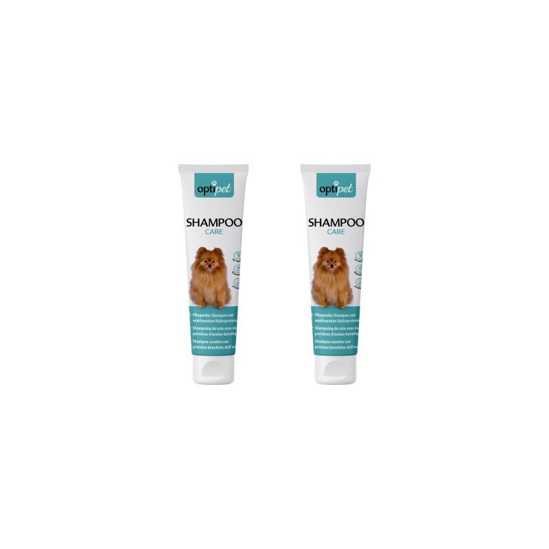 OptiPet Hundeshampoo für gepflegetes Fell 2x250 ml