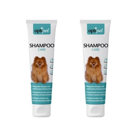OptiPet Hundeshampoo für gepflegetes Fell 2x250 ml