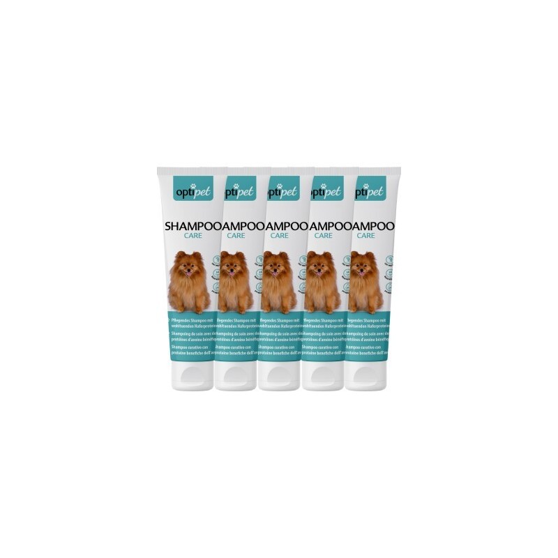 OptiPet Hundeshampoo für gepflegetes Fell 5x250 ml