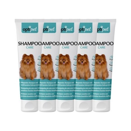 OptiPet Hundeshampoo für gepflegetes Fell 5x250 ml