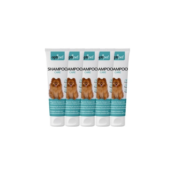 OptiPet Hundeshampoo für gepflegetes Fell 5x250 ml
