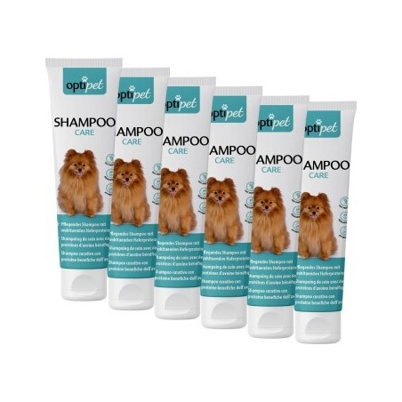 OptiPet Hundeshampoo für gepflegetes Fell 6x250 ml